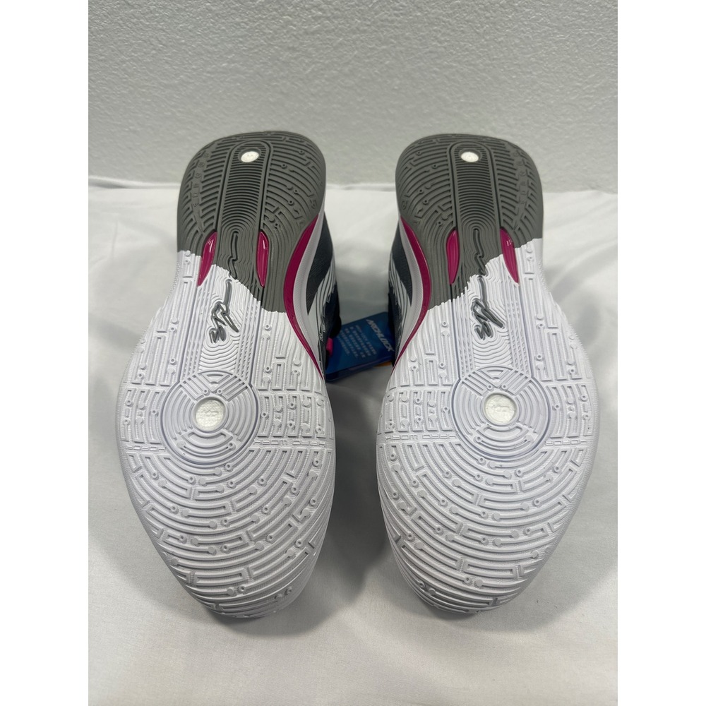361 Degrees Mens‎ Basketball Shoes Size 12 Dynamic Grey Pink Dvd 2 C24010009 - Picture 7 of 9